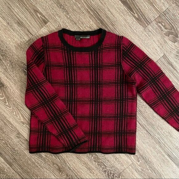 360 Cashmere Paloma Plaid Cashmere Sweater - Picture 3 of 6